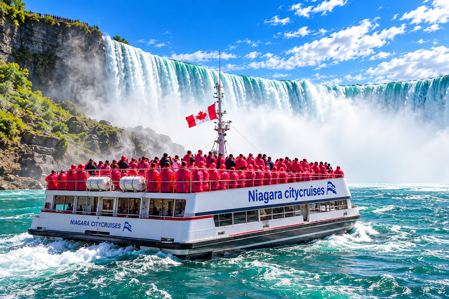 Niagara City Cruises experience at Niagara Falls